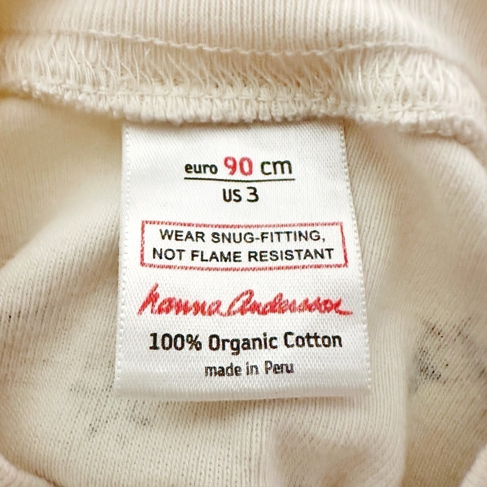 Hanna Andersson | Long Sleeve Zip Sleeper (3) ⛄️ - Picture 4 of 4
